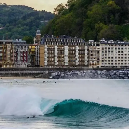 Piso A 5min De La Playa De La Zurriola Lägenhet San Sebastián